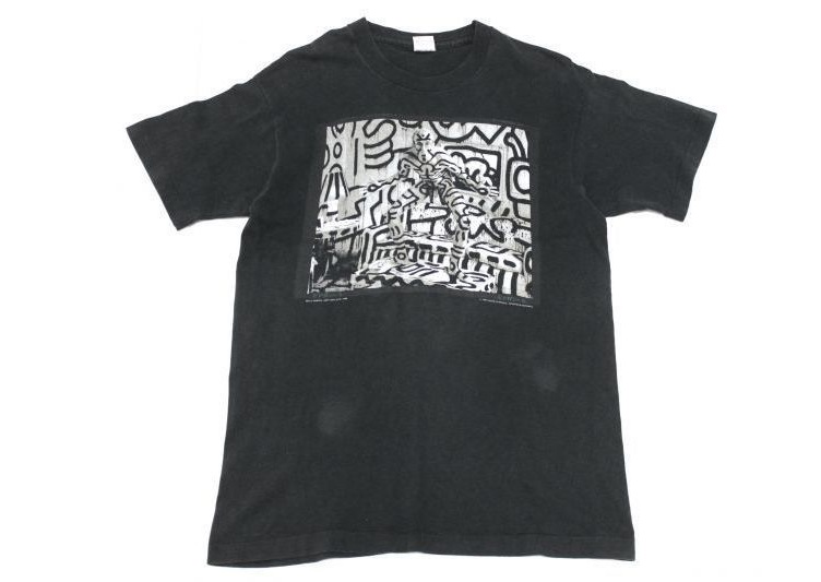 キース・ヘリング　Keith Haring アニー・リーボヴィッツ Tシャツ