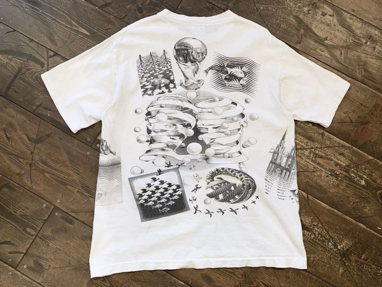90's M.C.Escher Tシャツ／ヴィンテージ 買取 古着 – ヴィンテージ古着 ...