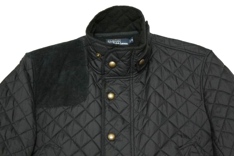 90’s POLO Ralph Lauren キルティングジャケット ブラック／ヴィンテージ 買取 古着 – ヴィンテージ古着と雑貨の買取なら