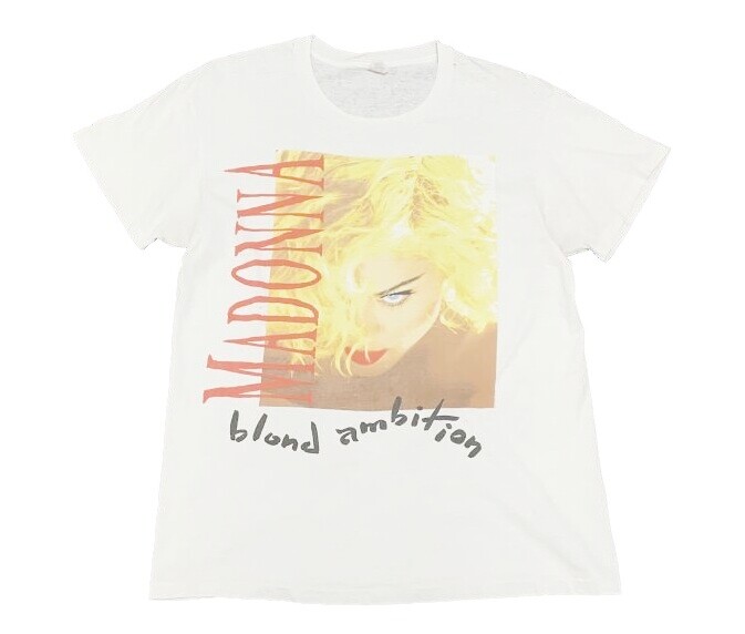 90's MADONNA Tシャツ Blond Ambition／ヴィンテージ 古着 買取