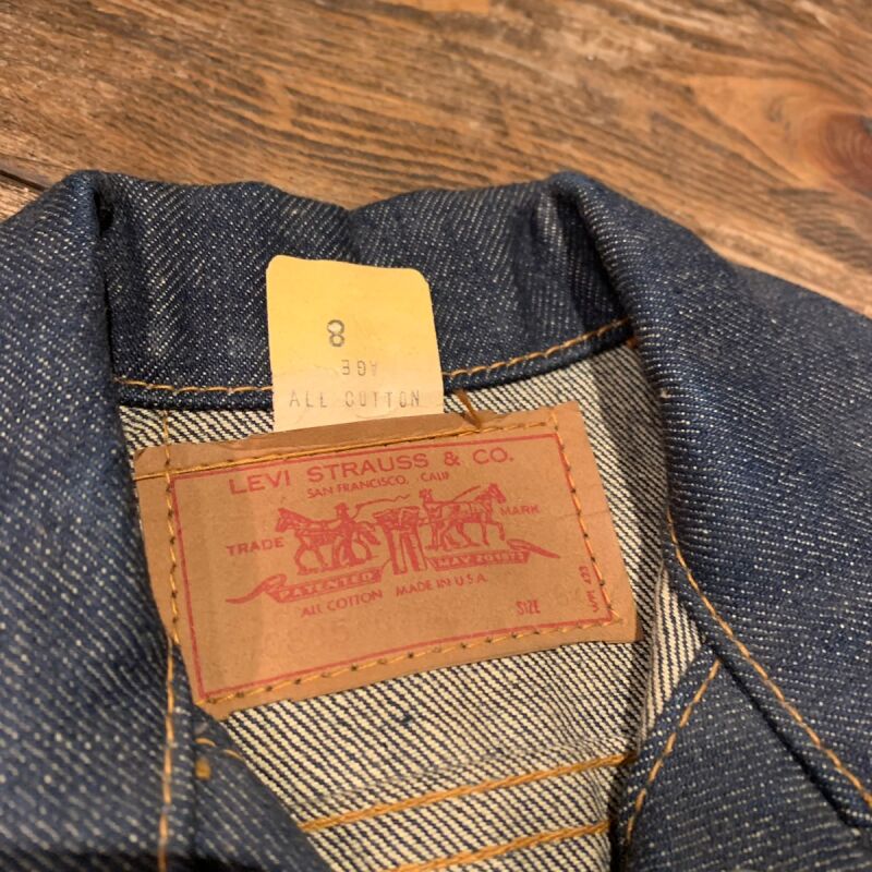 60s LEVIS 70805 デニムジャケット BIGE 522 8表記以下+spbgp44.ru