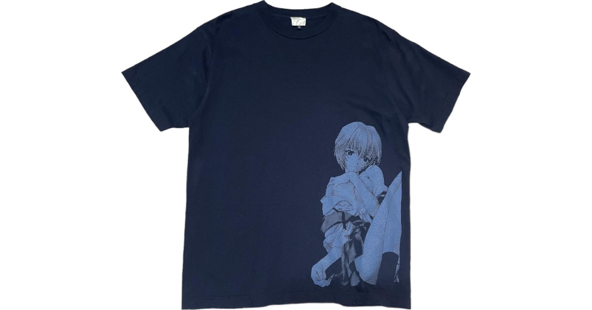 EVANGELIONエヴァTシャツ漫画アニメゲームy2kビンテージ綾波XL古着 エヴァンゲリオン 綾波レイ Tシャツ アニメT エロT y2k - メルカリ