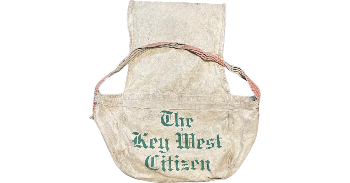 希少 NEWSPAPER BAG ヴィンテージ ニュースペーパーバッグ